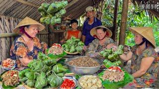 Nem Bì Thịt Da Heo Lá Dong  Món Ăn Quê Nhà Người Miền Tây Thuở Ngày Xưa  Dishes of the past