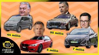 Mivel autózik a NER? Orbán kisbusza drága Magyar Péter BMW-je snassz és van 1000 lovas Ferrari is