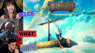 Valheim Best Moments - Valheim Streamers Reaction  Valheim Funny Moments  Valheim gameplay