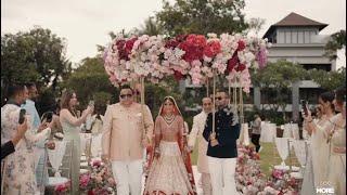 Chirag & Preetis destination wedding at Conrad Bali looks straight out of a dream