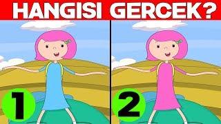 HANGİSİ GERÇEK?  İBİ İLE TOSİ  GERÇEK OLANI BUL - Eğlenceli Bulmaca Videoları  Bul Bakalım