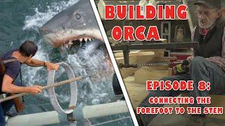 Building ORCA - Episode 8 Connecting the forefoot to the stem - deep drilling
