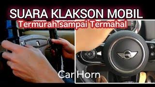 Suara Klakson Mobil Termurah Hingga Termahal  Car HornTest