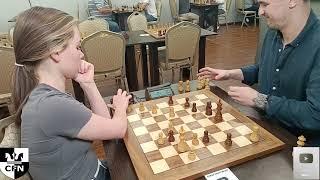 WFM Fatality 2029 vs Salamon 1626. Chess Fight Night. CFN. Blitz