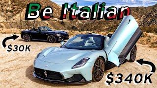 Maserati MC20 Cielo & Fiat 124 Abarth – Italian on any budget  Everyday Driver