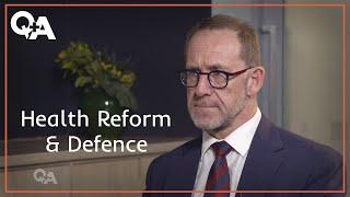 Andrew Little on Health Reform Defence  Q+A 2024