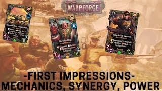 First Impression of the Astra Militarum Warhammer 40000 Warpforge