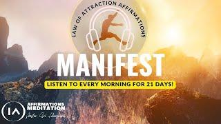 Miracle Morning Affirmations  Kick Start Your Day with Positive Vibrations Law of Attraction