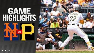 Mets vs. Pirates Game Highlights 7824  MLB Highlights