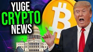 MASSIVE VOTE FOR CRYPTO PASSED  & TRUMP GOES ALL IN ON BITCOIN  ATH IS CONFIRMED