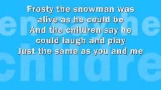 Frosty The Snowman - Lyrics