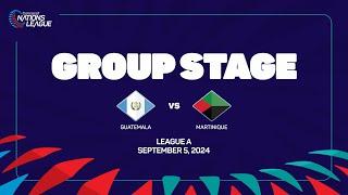 Guatemala vs Martinique  202425 Concacaf Nations League