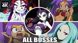 Shantae and the Seven Sirens - All Bosses With Cutscenes 4K 60FPS UHD PC