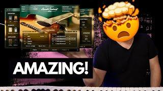 Session Guitarist Acoustic Sunburst Deluxe  Playthrough + Review   Native Instruments