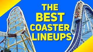 Top 10 BEST Roller Coaster LINEUPS