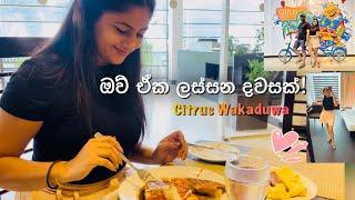 ඔව් ඒක ලස්සන දවසක්   Citrus Hotel Waskaduwa  Travel vlog by @Ushanividanapathirane