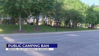 Bristol VA business leaders support public camping ban