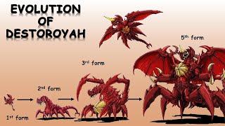 The 5 Forms Of Destoroyah - Oxygen Kaiju