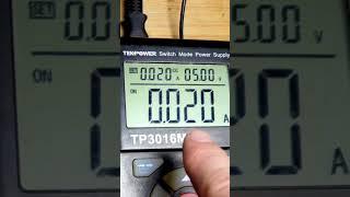 Oops reversed supply voltage of 555 circuit #short #shorts #electronics