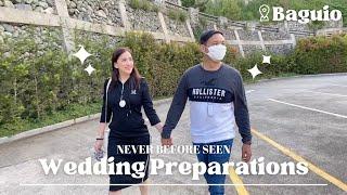 BTS WEDDING PREPARATIONS IN BAGUIO  EPISODE 2  ARA AND DAVE ALMARINEZ