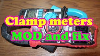 Clamp current meters MOD and fix