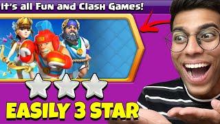 easiest way to 3 star Its all Fun and Clash Games Challenge Clash of Clans