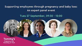 Supporting Colleagues Through Pregnancy and Baby Loss - Panel Discussion