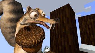 Scrat in Minecraft 3  Gone Nutty in Minecraft