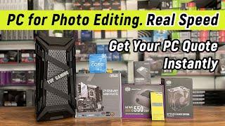 Photo Editing PC Under Your Budget  Fastest Adobe Photoshop & Adobe Lightroom PC Build