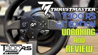 Thrustmaster T300 RS GT Edition Unboxing Impression and Review  Comparison vs. Logitech G29