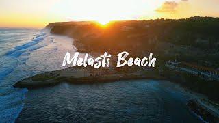 Melasti Beach Ungasan Bali  2024  4K Drone Footage