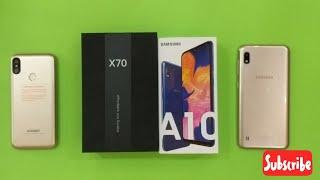 Samsung Galaxy A10 vs Doogee X70