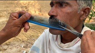 ASMR Fast Hair Cutting With Barber Old Part 1ASMR SHAMS