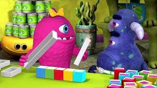 Slime Cube Sale  Monster Math Squad  Cartoons for Kids  WildBrain Wonder