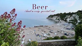 Village of Beer - perfect coastal village on a Jurassic Coast and... a very special cat