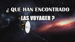 ¿Qué descubrió la Sonda Voyager en el espacio interestelar?