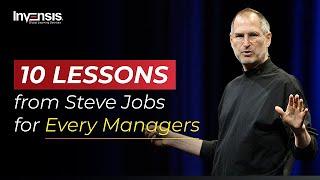10 Lessons from Steve Jobs for Every Managers  Invensis Learning