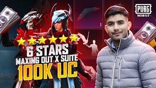 $100000 UC BLOOD RAVEN X-SUIT Crate Opening  X-SUIT Giveaway   PUBG MOBILE