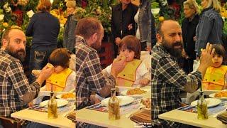 Great Father Halit Ergenc and Berguzar Korel with Happy Family.... 