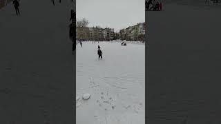 Local courtyard ice skating rink