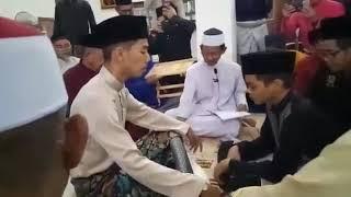 Adik lelaki 14 tahun nikahkan kakaknya sendiri setelah ayah mereka meninggal 1 bulan sebelum majlis