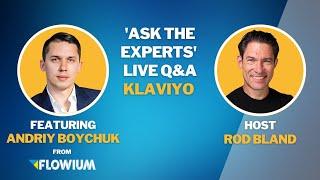 Succeed w Klaviyo Email  SMS Marketing - with Andriy Boychuk & Rod Bland