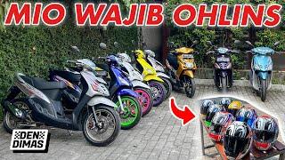 SULTAN MIO‼️ Ini Dia Komunitas Mio Wajib Ohlins dan Arai