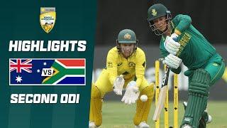 Australia v South Africa 2023-24  Second ODI