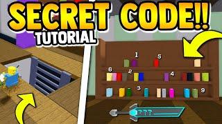 *SECRET* BOOKSHELF CODE tutorial  Build a boat for Treasure ROBLOX