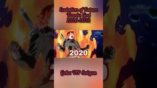 Evolution of Future Trunks God 2020-2022