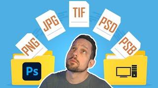 TIFF vs PSD? Which is better & WHY