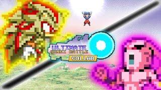 Super Shadow 3 Vs Kid Buu - ULTIMATE GENKI BATTLE SPRITE COLLAB Speed Sprite Animation #UGBSSJ3