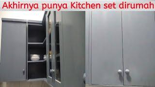 Pasang kitchen set dari tukang kayu di pinggir jalan jadinya begini ⁉️