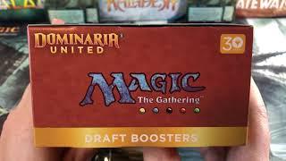 Dominaria United Draft Booster Box Full Opening  Unboxing Magic The Gathering MTG DMU DMC Better?